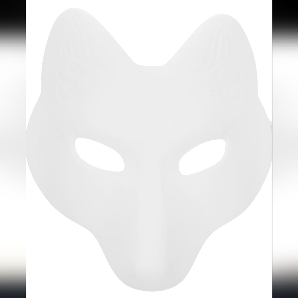 White Fox Mask
